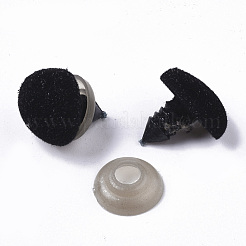Flockige Plastik-Cabochons für das DIY-Scrapbooking DIY-Q015-06A-01