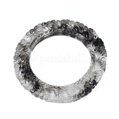 Zweifarbige Decoden-Cabochons aus transparentem Harz CRES-S302-37