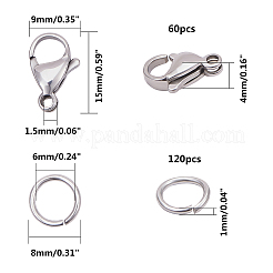 Karabinerverschlüsse aus Edelstahl 304 STAS-PH0019-53P