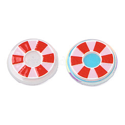Transparent bedruckte Acryl-Cabochons TACR-N016-31