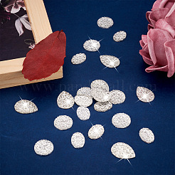150 Stück 3 Stile Druzy Harz Cabochons RESI-CW0001-16