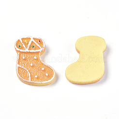 Deko-Cabochons aus Kunstharz mit Weihnachtsmotiv RESI-CJC0001-37A