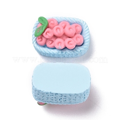 Undurchsichtigen Cabochons RESI-G029-B04