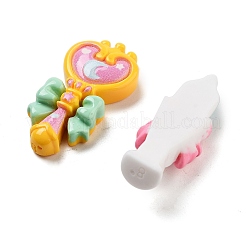 Undurchsichtige Decoden-Cabochons aus Harz RESI-B027-06