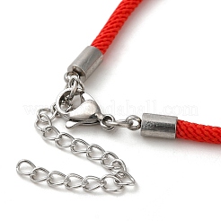 Herstellung von Milano-Kordeln und Armbändern aus Edelstahl 304 MAK-H004-02C-P02