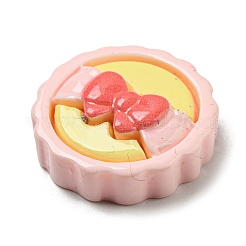 Undurchsichtige Decoden-Cabochons für Kosmetika aus Kunstharz CRES-I029-04C