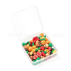Herbstthema 100pcs 10 Stilharz-Cabochons CRES-LS0001-06