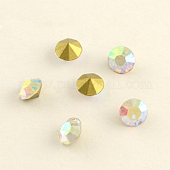 Glas zeigte zurück Strass RGLA-R004-8mm-26B