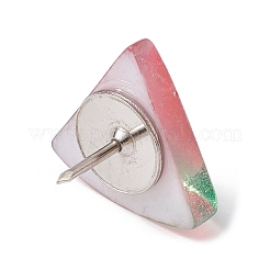 Cabochon-Kartennadeln aus Fruchtharz AJEW-TB00009