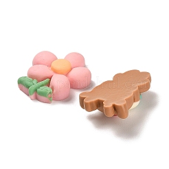 Decoden-Cabochons aus mattiertem Harz RESI-XCP0002-15