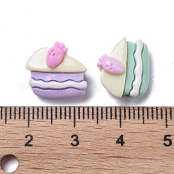Undurchsichtige süße Decoden-Cabochons aus Harz RESI-B024-01D