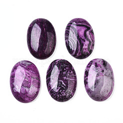 Natürliche Kräusel-Jaspis-Cabochons G-T132-036