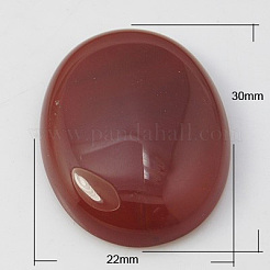 Natürlichen Edelstein Cabochons X-G-G082-22x30x7mm-1