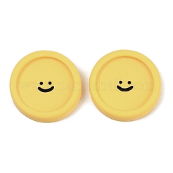 Smiley-Cabochons aus Harz CRES-S372-01B