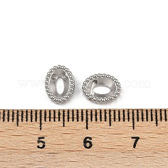 Strass-Cabochon-Fassungen aus Edelstahl 304 STAS-G356-04P-05