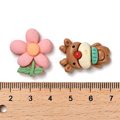 Decoden-Cabochons aus mattiertem Harz RESI-XCP0002-15