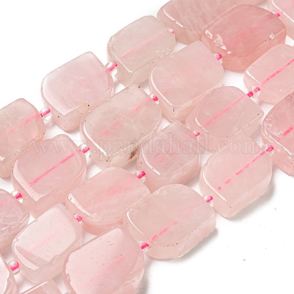 Wholesale Natural Rose Quartz Beads Strands Pandahall