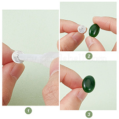 40 Stück 20 Stile gemischte Edelstein-Cabochons G-HY0001-57