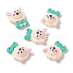 Undurchsichtigen Cabochons RESI-G036-A01