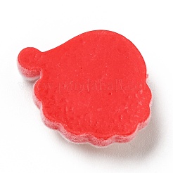 Weihnachtliche Cabochons aus undurchsichtigem Harz RESI-G042-C02