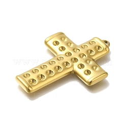 Ionenplattierung (IP) 304 Edelstahl Anhänger Strass-Einstellungen STAS-U031-08G