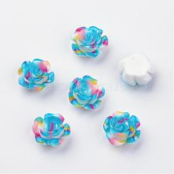 Lackiert Harzcabochons CRES-Q190-01