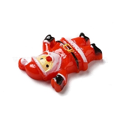 Weihnachts-Cartoon-Cabochons aus undurchsichtigem Harz RESI-K019-50