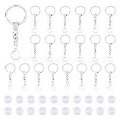 Rohling-Domen-Charm-Keychian-Bastelsets zum Selbermachen KEYC-AB00063