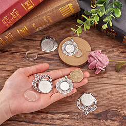Set zur Herstellung von Anhängern aus Legierung im tibetischen Stil DIY-BY0001-18