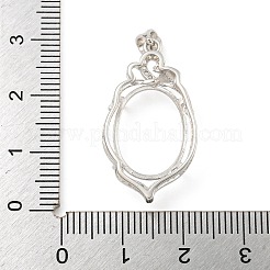 925 Sterling Silber Anhänger Fassungen STER-B005-15P