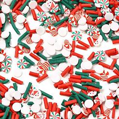 Weihnachten Thema handgemachte Fimo Cabochons CLAY-Q004-19A
