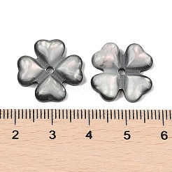 Undurchsichtige Kleeblatt-Decoden-Cabochons aus Harz CRES-I036-18A