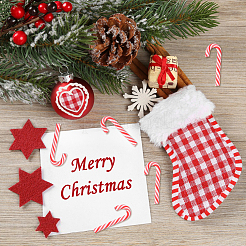 50 Stück Weihnachts-Cabochons aus Kunststoff KY-DC0001-19
