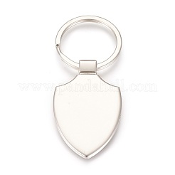 Zinklegierung Cabochon Fassungen Schlüsselbund KEYC-E028-06P