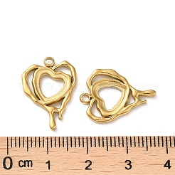 Cabochon-Fassungen für Anhänger aus Edelstahl 304 STAS-Q252-02G