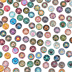 Glas cabochons GLAA-WH0022-64A