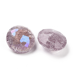Knistern Mondlicht Stil K9 Glas Strass Cabochons RGLA-J036-B-IO