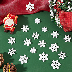 90 Stück 3 Stile Weihnachts-Cabochons aus opakem Harz. RESI-AR0001-39