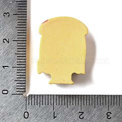 Süße undurchsichtige Harz-Cabochons RESI-L046-A05