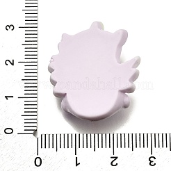 Einhorn undurchsichtige Decoden-Cabochons aus Harz CRES-F034-06