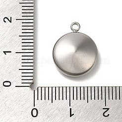 Cabochon-Fassungen für Anhänger aus Edelstahl 304 STAS-I310-28P