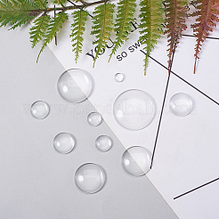 Transparente Glas Cabochons GGLA-CJ0001-01