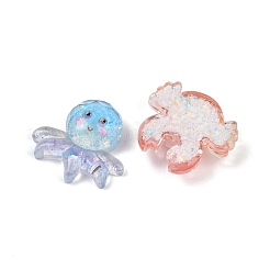Transparente Harz-Cabochons der Ozeanserie RESI-R465-06