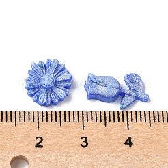 Leuchtende Cabochons aus undurchsichtigem Harz CRES-U006-01F