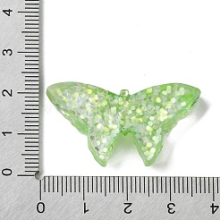 Decoden-Cabochons aus sprühlackiertem Harz RESI-C045-07B