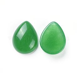 Natürliche weiße Jade Cabochons G-K290-03B