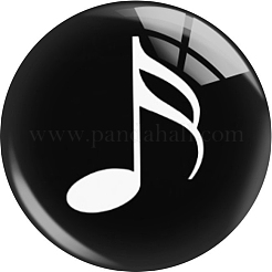 Glas cabochons PW-WGCEFB7-08