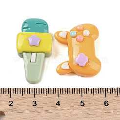 Undurchsichtige Decoden-Cabochons aus Harz RESI-A036-02