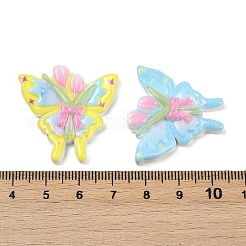 Undurchsichtige Harz-Email-Cabochons CRES-D308-03