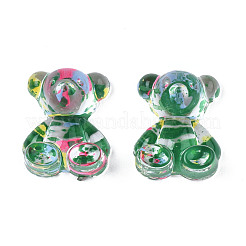 Sprühlackierte transparente Acryl-Cabochons TACR-N006-71B